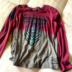 American fighter shirt 💜